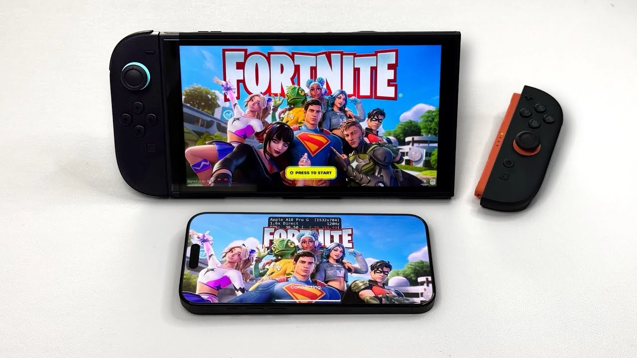 Тесты, которые мы заслуживаем: Nintendo Switch 2 сравнили с iPhone 16 Pro Max в Fortnite