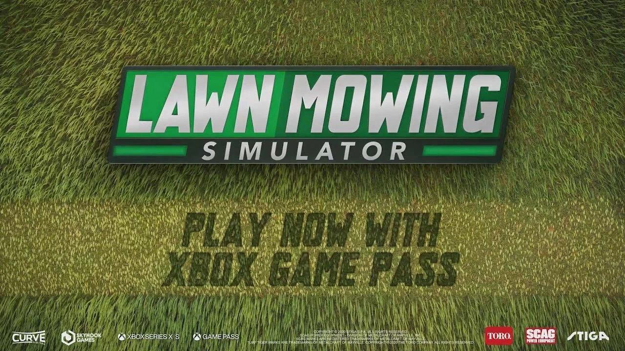 Lawn Mowing Simulator стал доступен в Xbox Game Pass