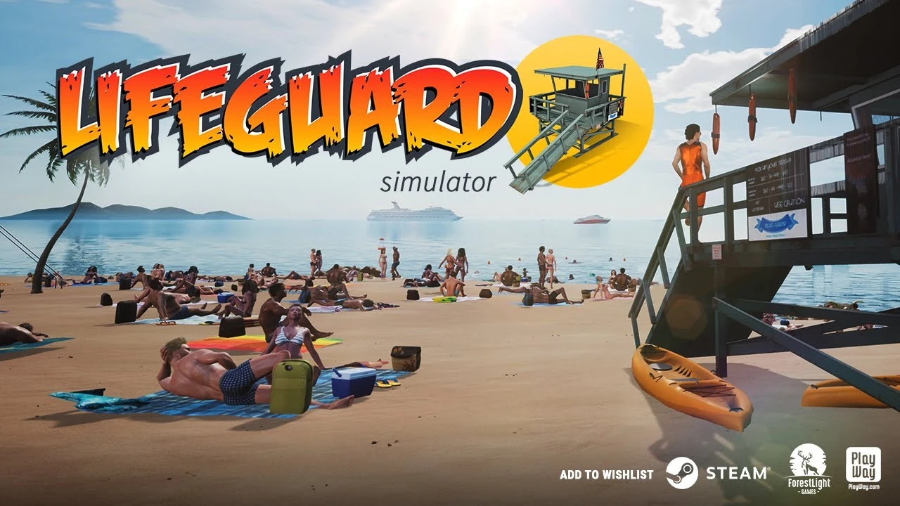 Первый трейлер симулятора спасателя Lifeguard Simulator