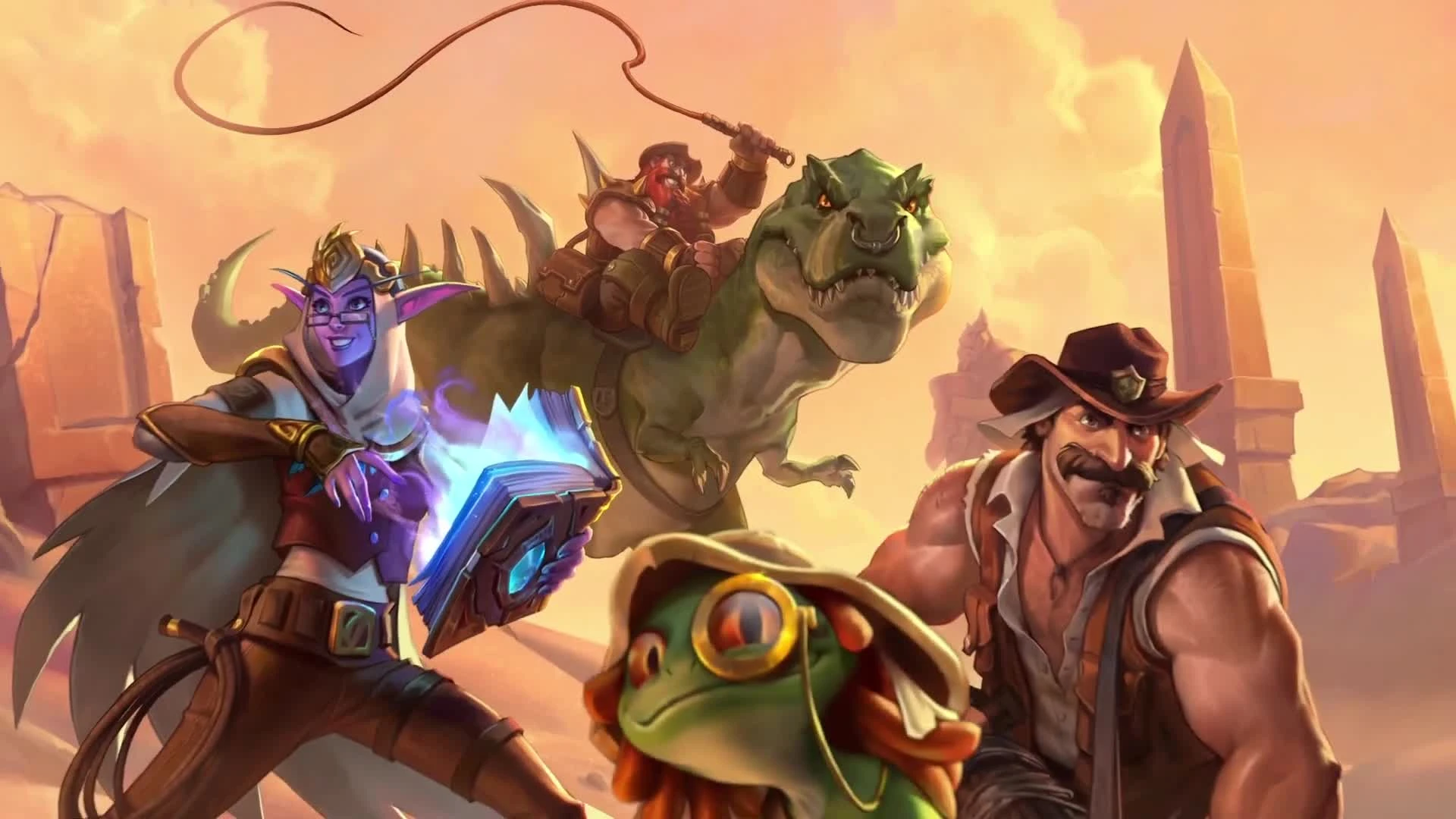 Hearthstone - Анонс дополнения Спасители Ульдума - Русский трейлер (озвучка)