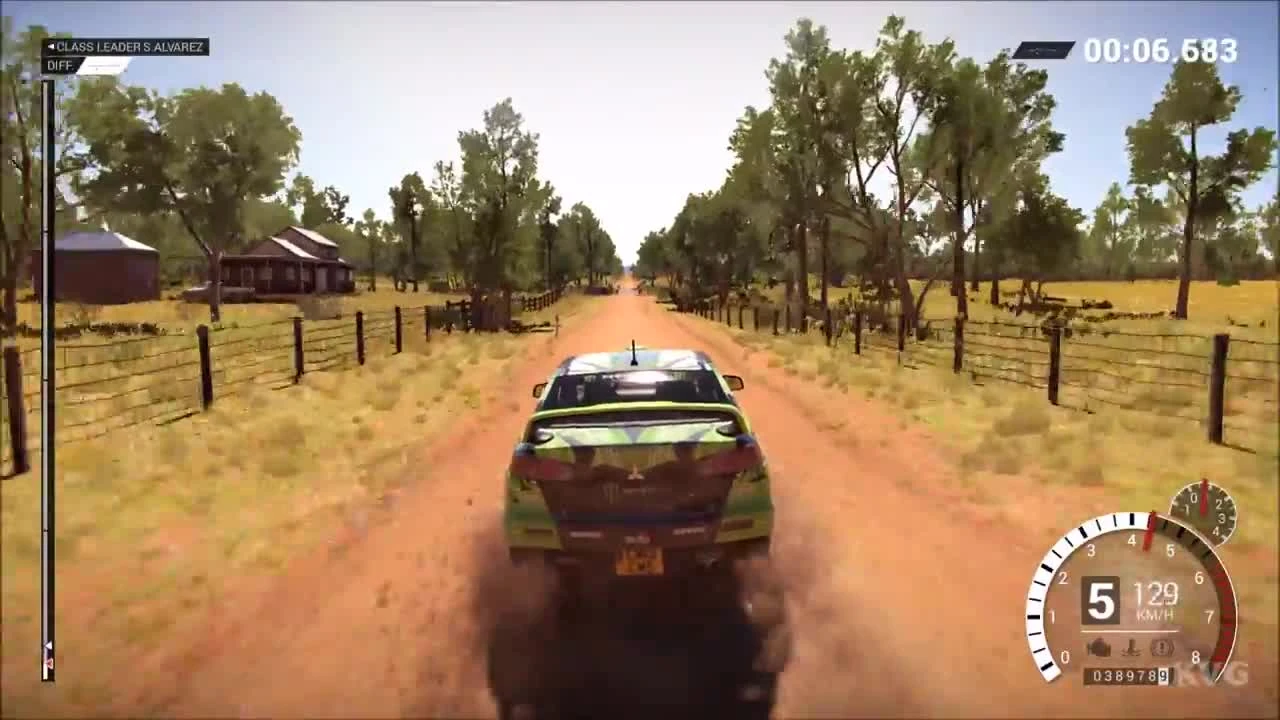 DiRT 4 - Mitsubishi Lancer Evolution X Игровой процесс (ПК HD)