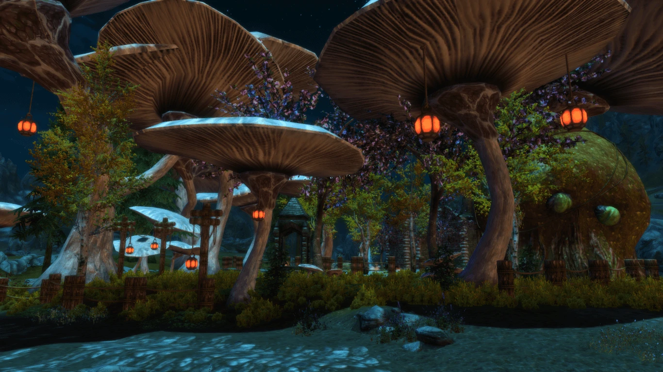 Skyrim "Грибной сад"