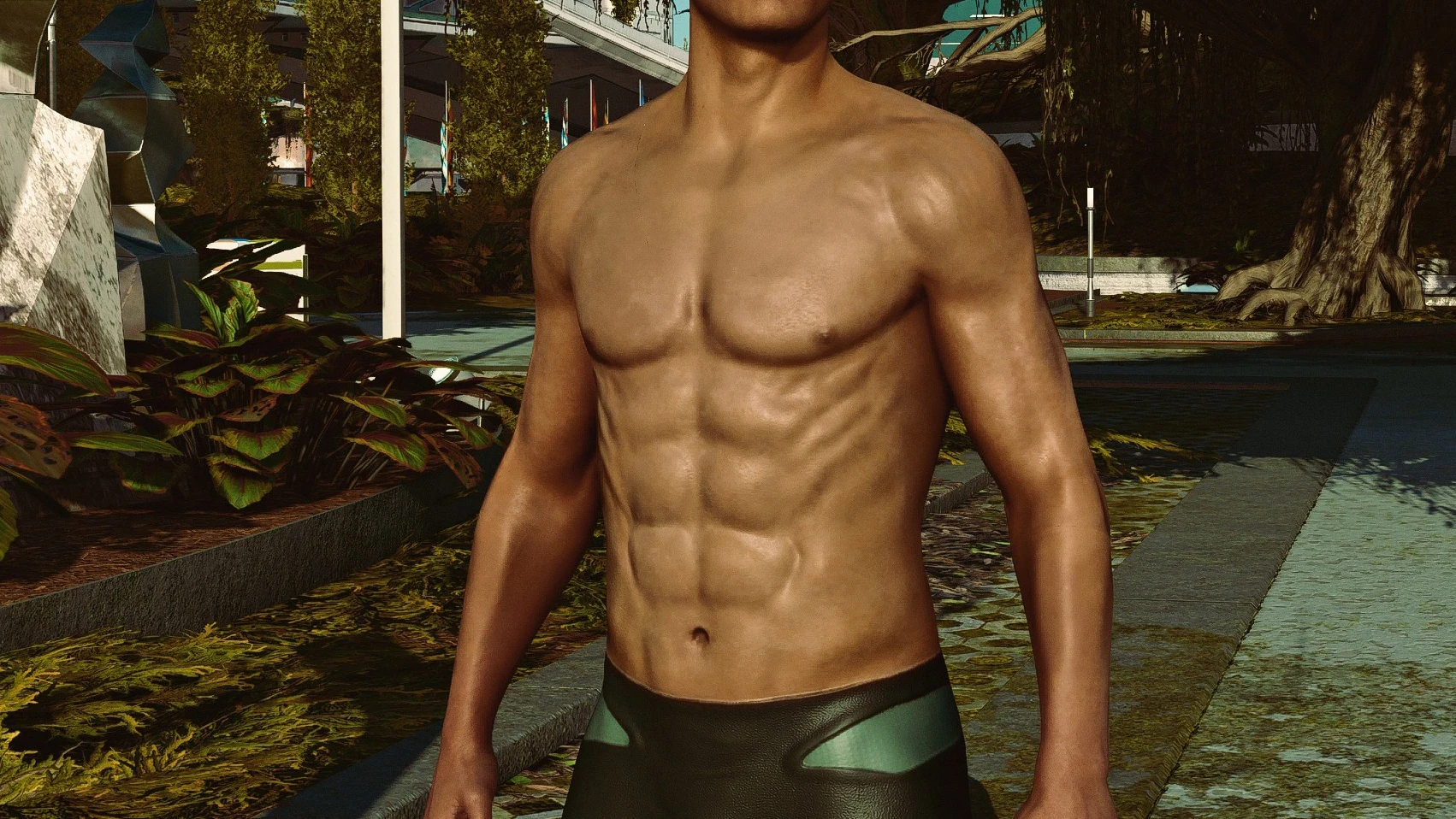 Starfield "Мужское спортивное тело"