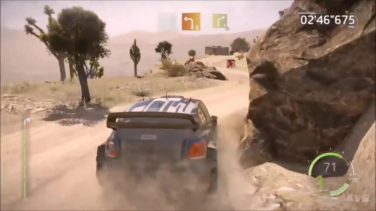 DiRT 4 vs WRC 6 - Геймплей Сравнение (HD)