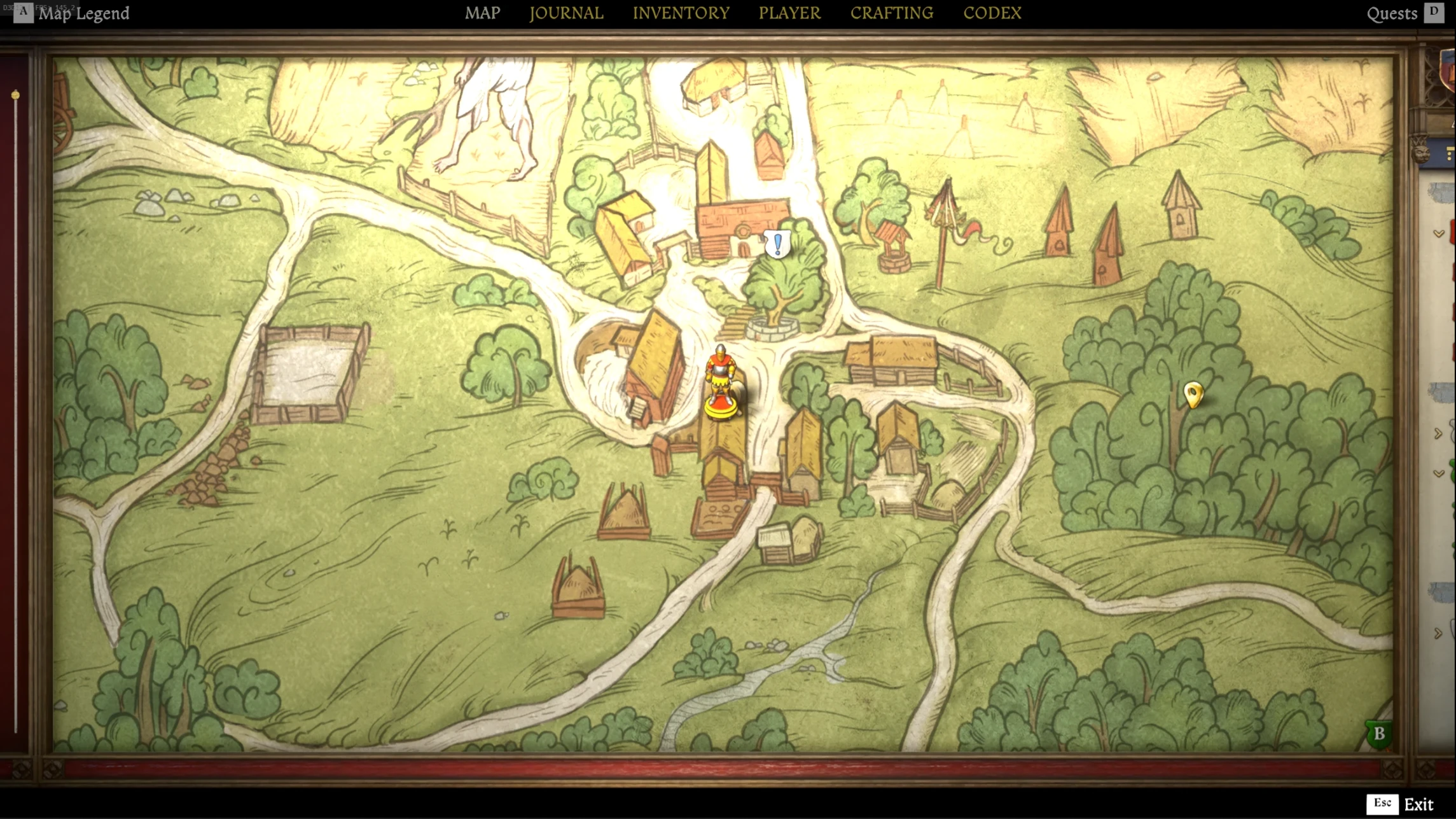 Kingdom Come: Deliverance 2 "Показывать местоположение игрока на карте в режиме хардкор" [V1.3]