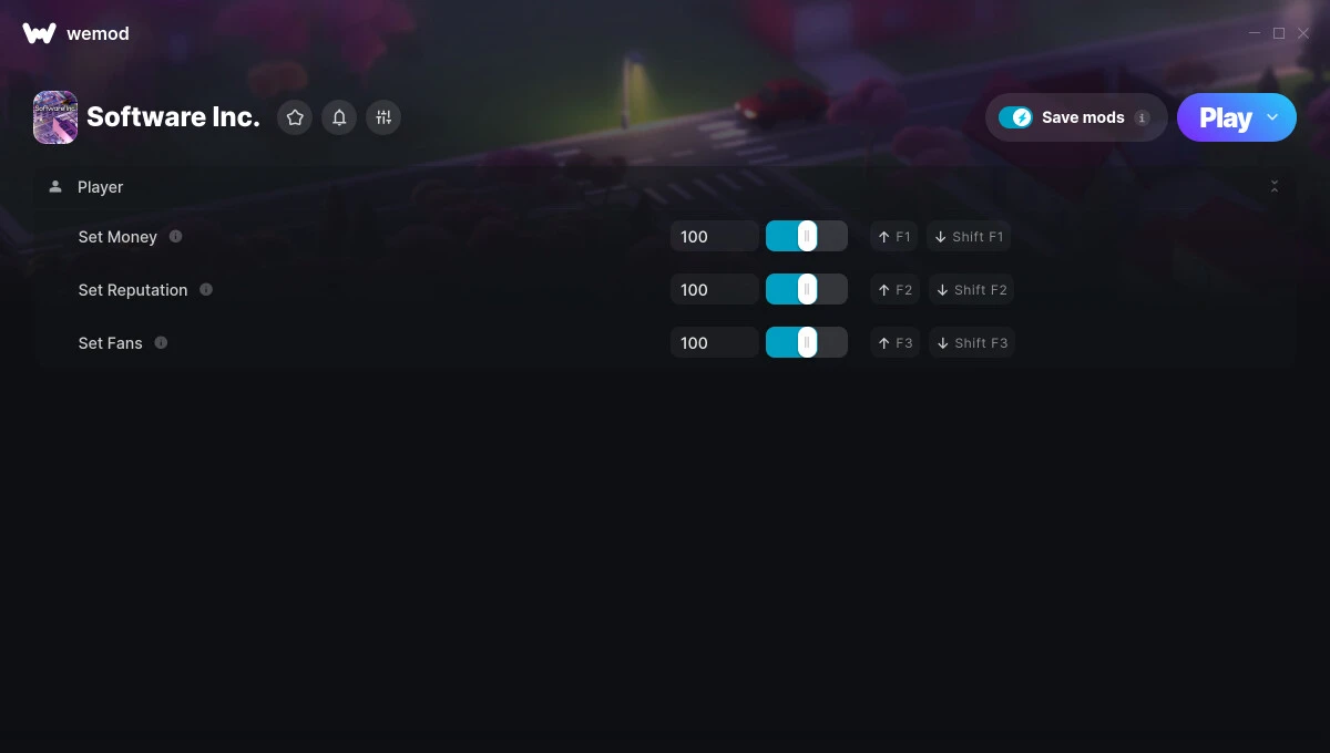 Software Inc. "Трейнер +3" [UPD: 26.05.2025] {MrAntiFun / WeMod}