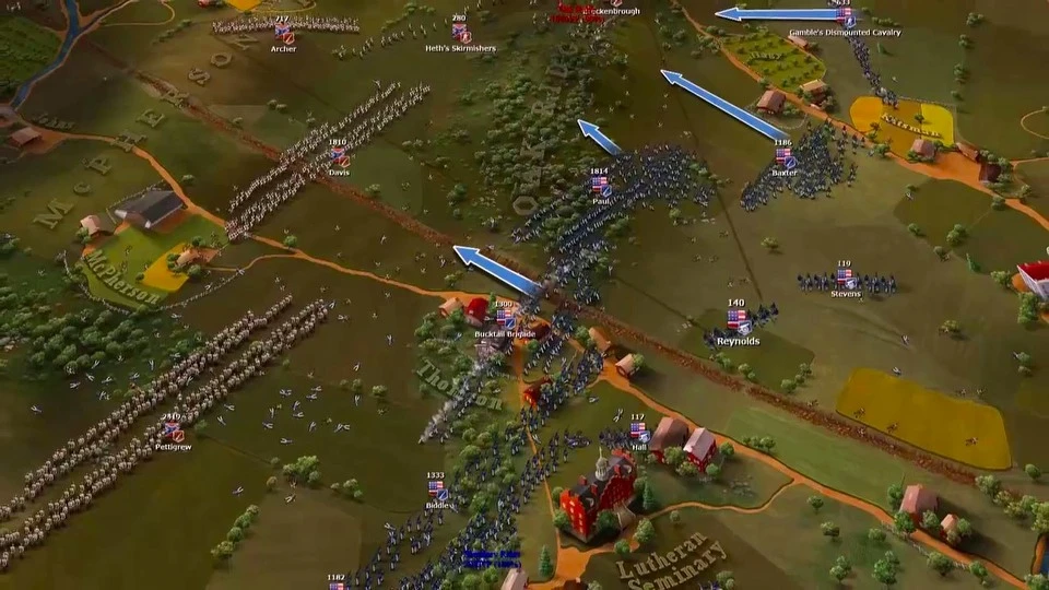 Ultimate General: Gettysburg, удаленная из App Store, популярна в Steam