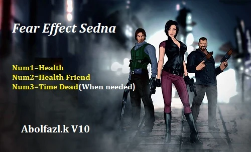 Fear Effect Sedna: Трейнер/Trainer (+3) [1.0] {Abolfazl.k}