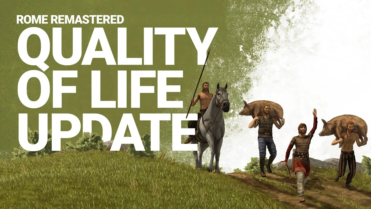 Новый трейлер Total War: Rome Remastered демонстрирует множество улучшений