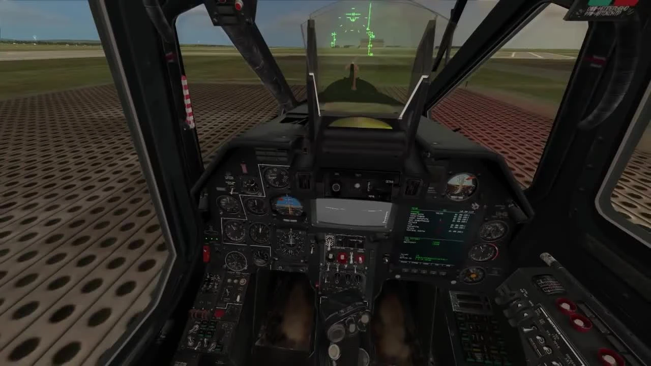 DCS: Ка-50 Черная акула "Гайд по взлёту и посадке вертолёта Ка-50 [ФалФайр]"