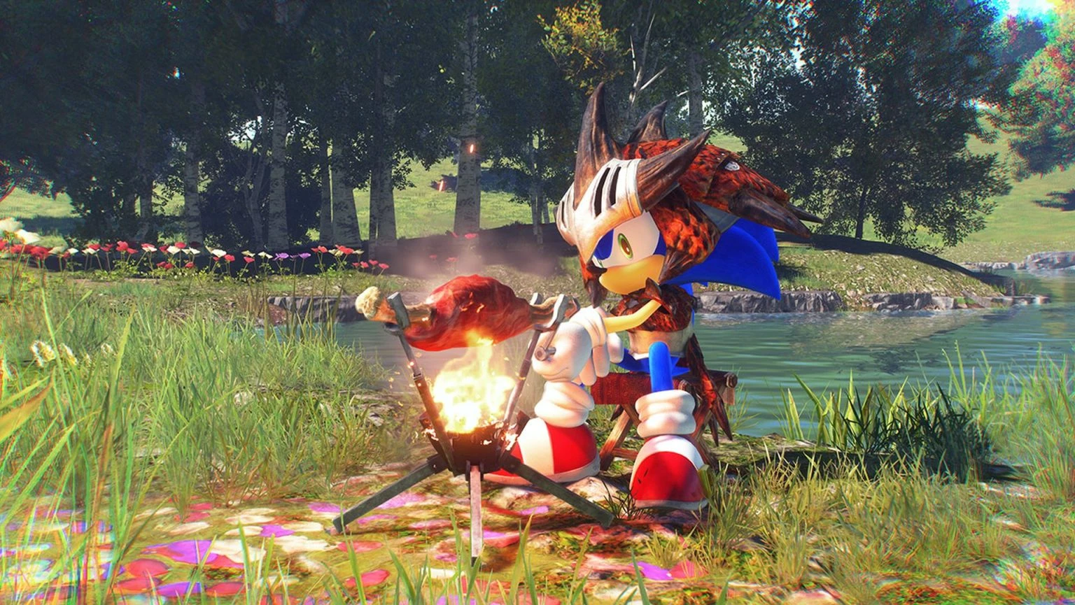 Sonic Frontiers получит бесплатное DLC на тему Monster Hunter 15 ноября