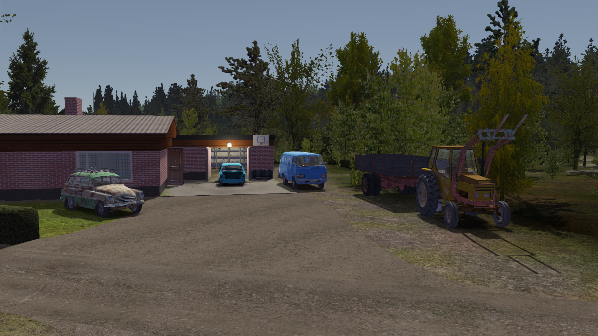 My Summer Car "Сохранение - Не хочешь ожидать когда позвонят с сеновозом? Это уже выполнено!" [STEAM 29371978]