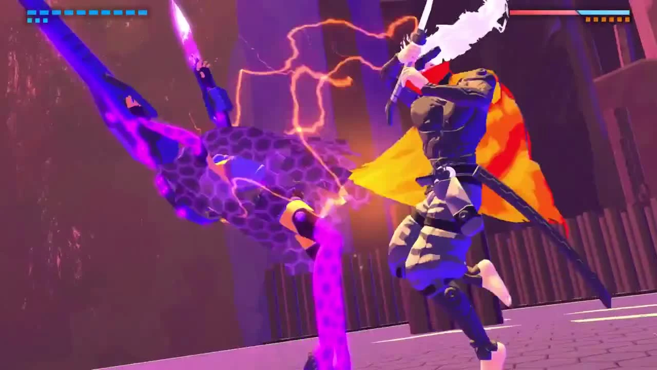 Новый трейлер и подробности яркого экшена Furi