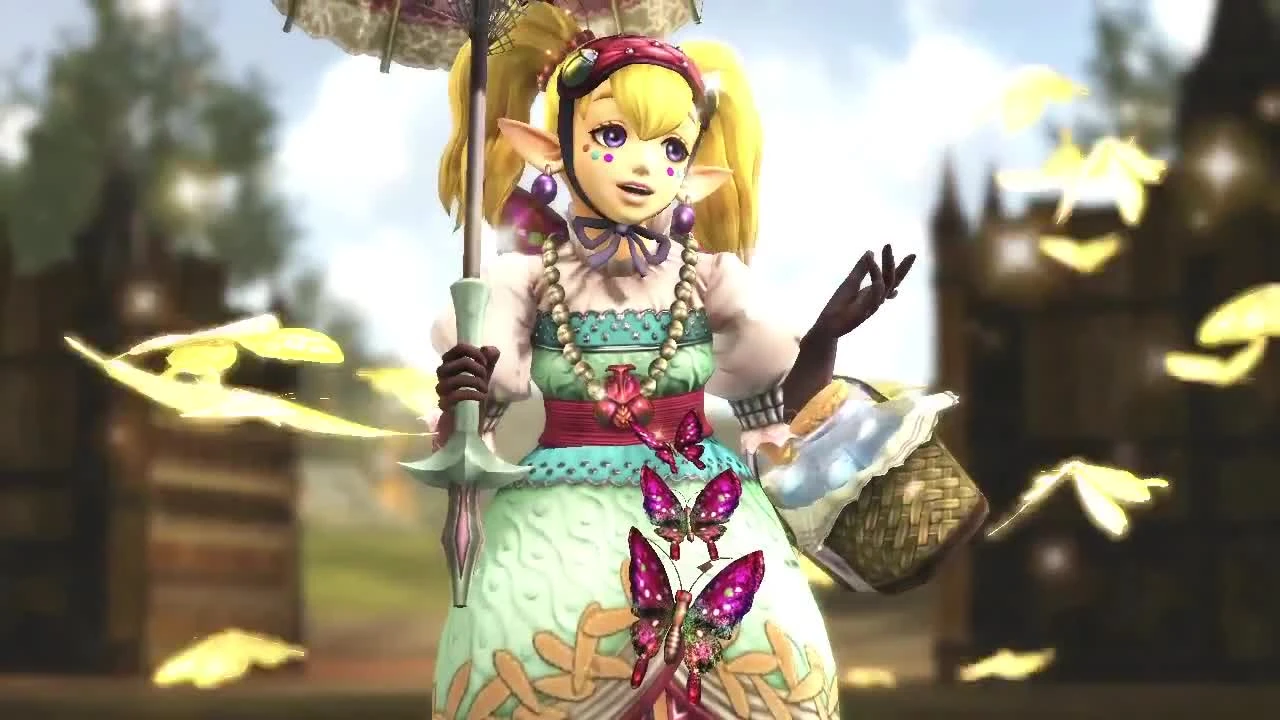 Zelda Hyrule Warriors "Трейлер Agitha (Wii U)"