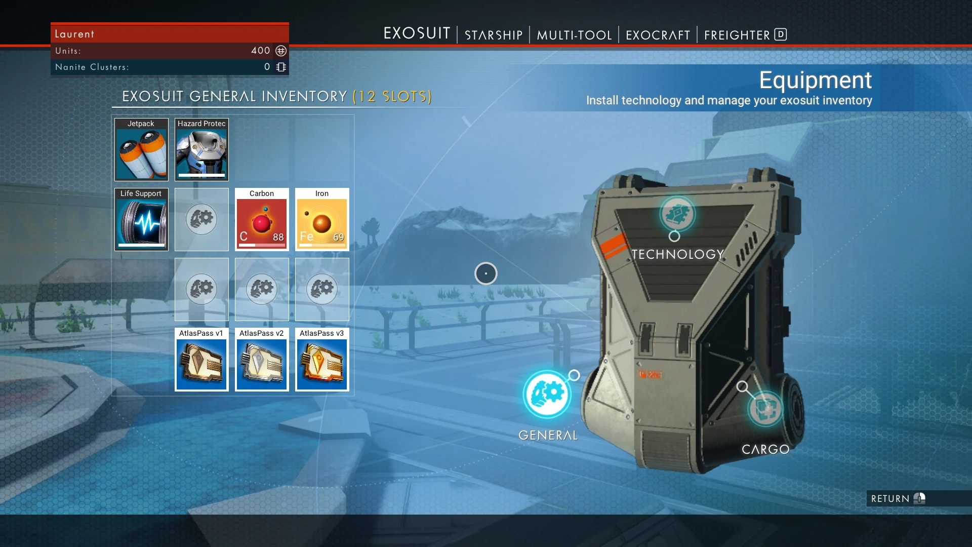 No Man's Sky "MultiPass 1.2 for NEXT"