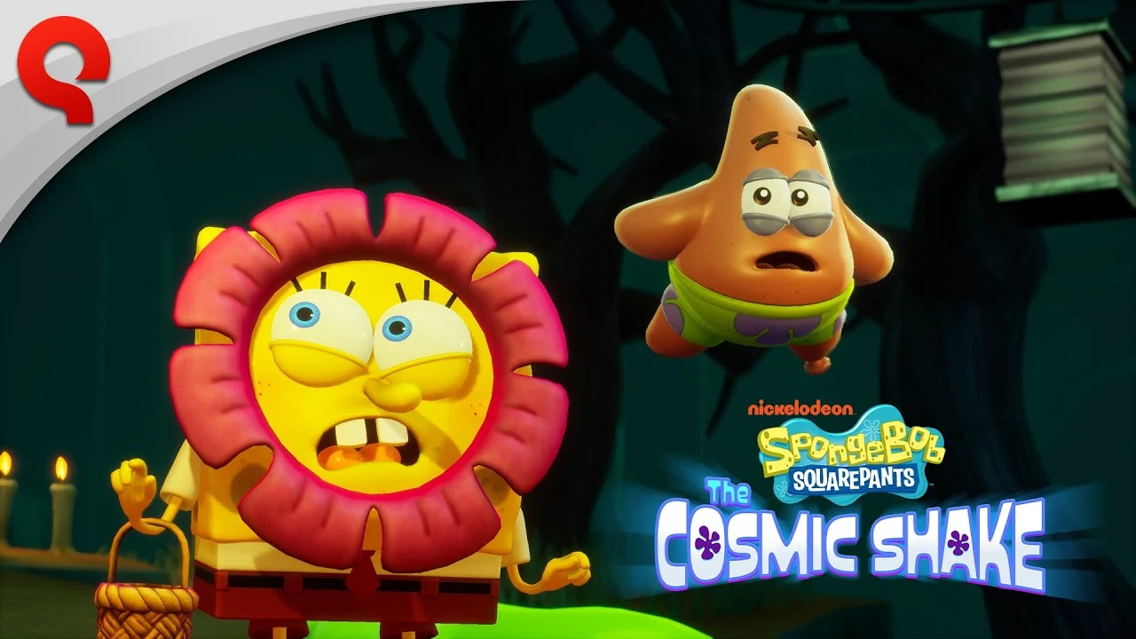Хэллоуинский тизер-трейлер платформера SpongeBob SquarePants: The Cosmic Shake