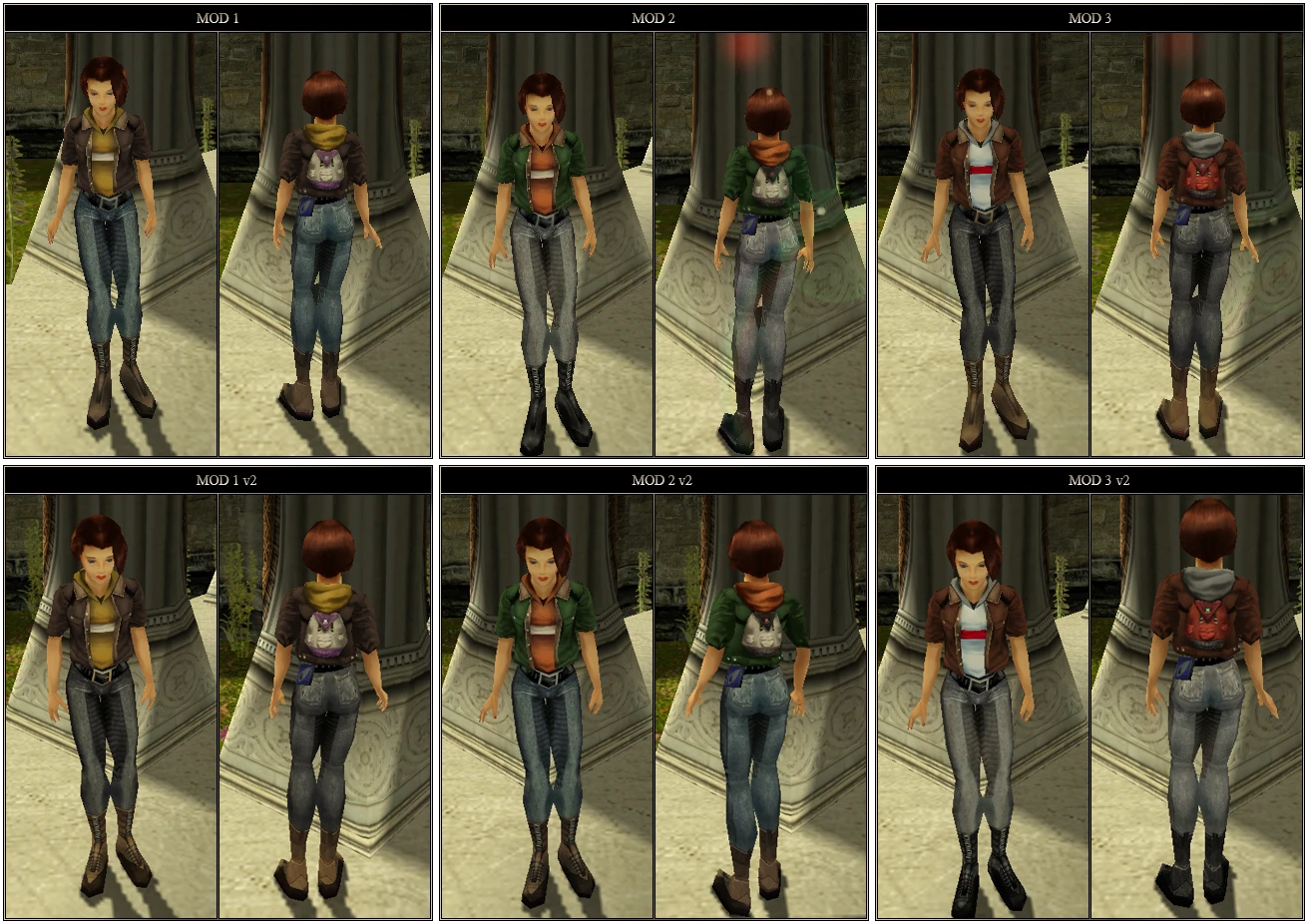 Zanzarah: the Hidden Portal "Новая внешность Эми"