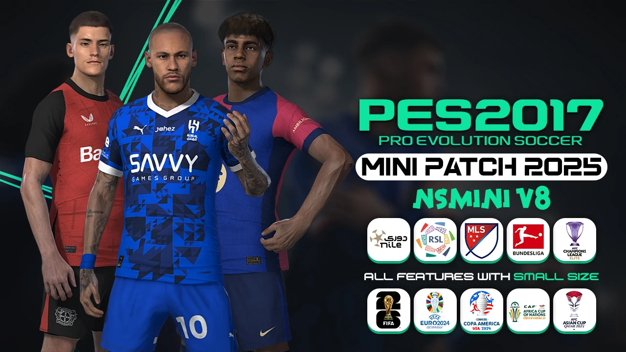 PES 2017 "Next Season Mini Сезон 2024-2025" [8.0]