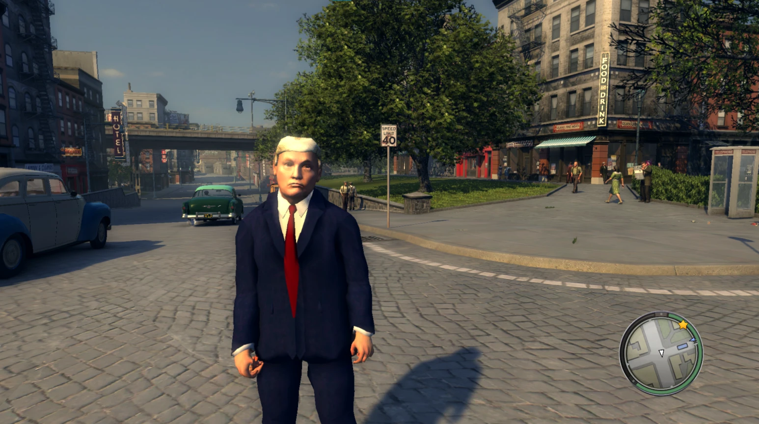 Mafia 2 Classic "Персонаж Трамп"
