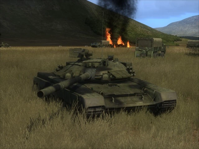 Расплавленное Небо. Т-90