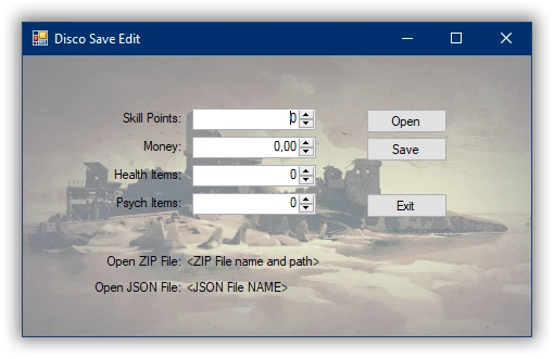Disco Elysium: Редактор Сохранений / Save Editor [1.0] {jbloomfield1}