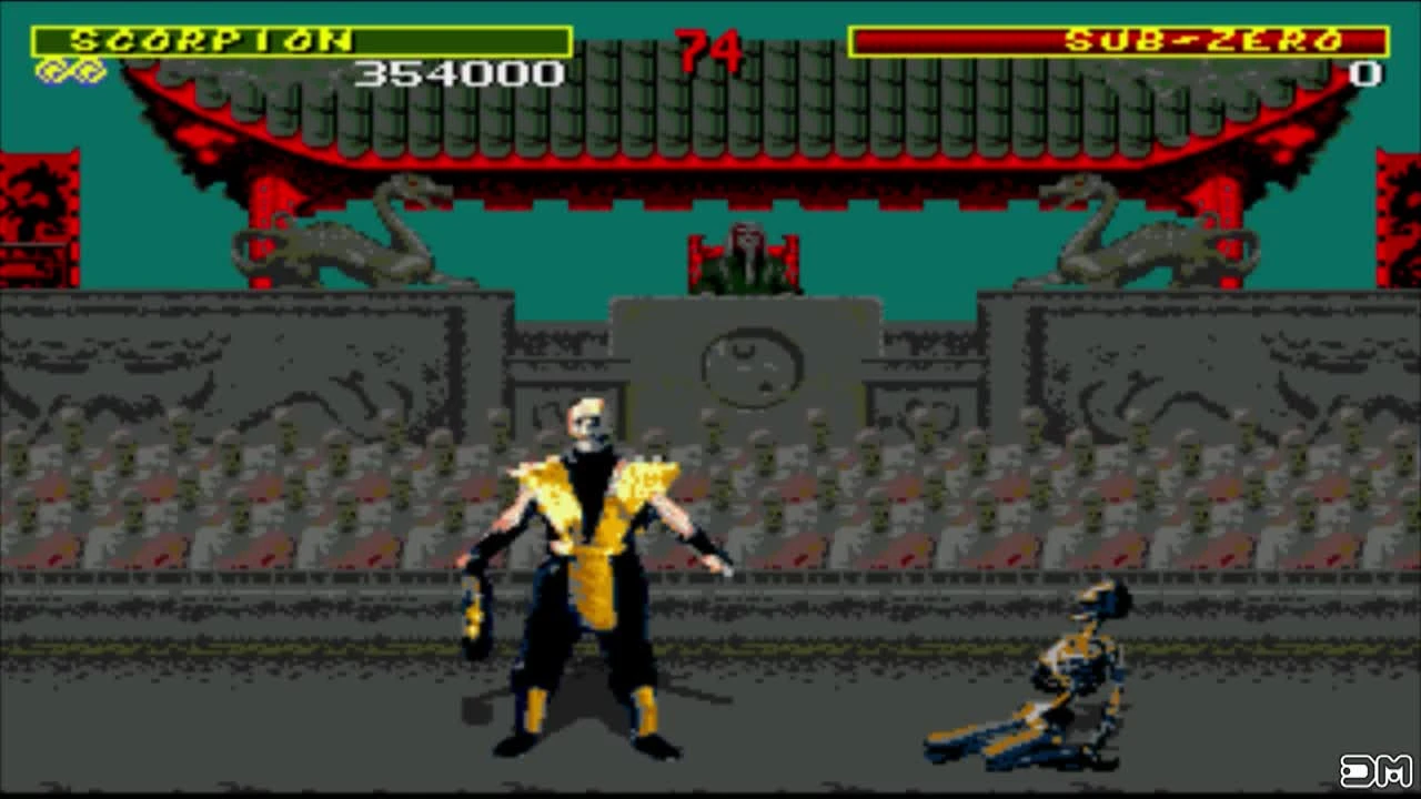 Mortal Kombat "Все фаталити из первого МК."
