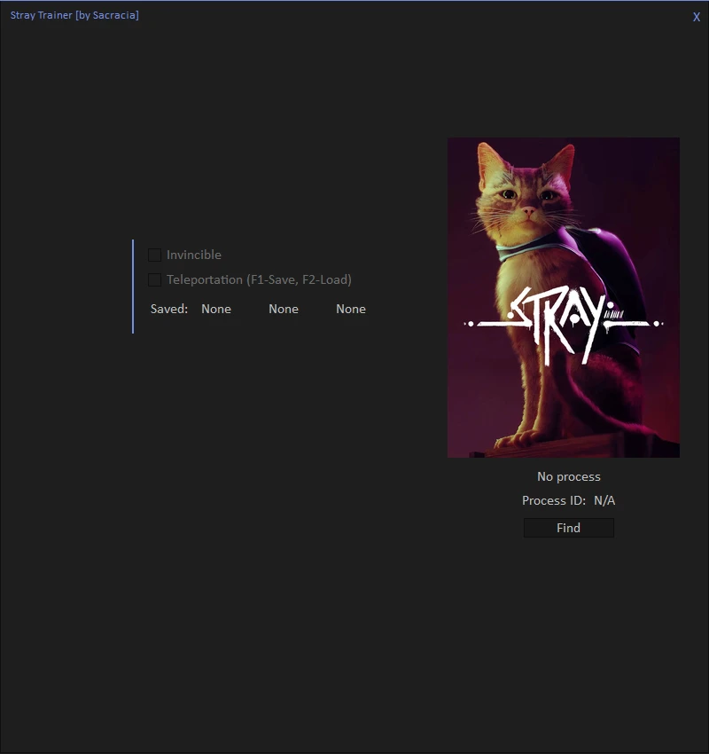 Stray "Трейнер +2" [UPD: 21.07.2022] {Sacracia}