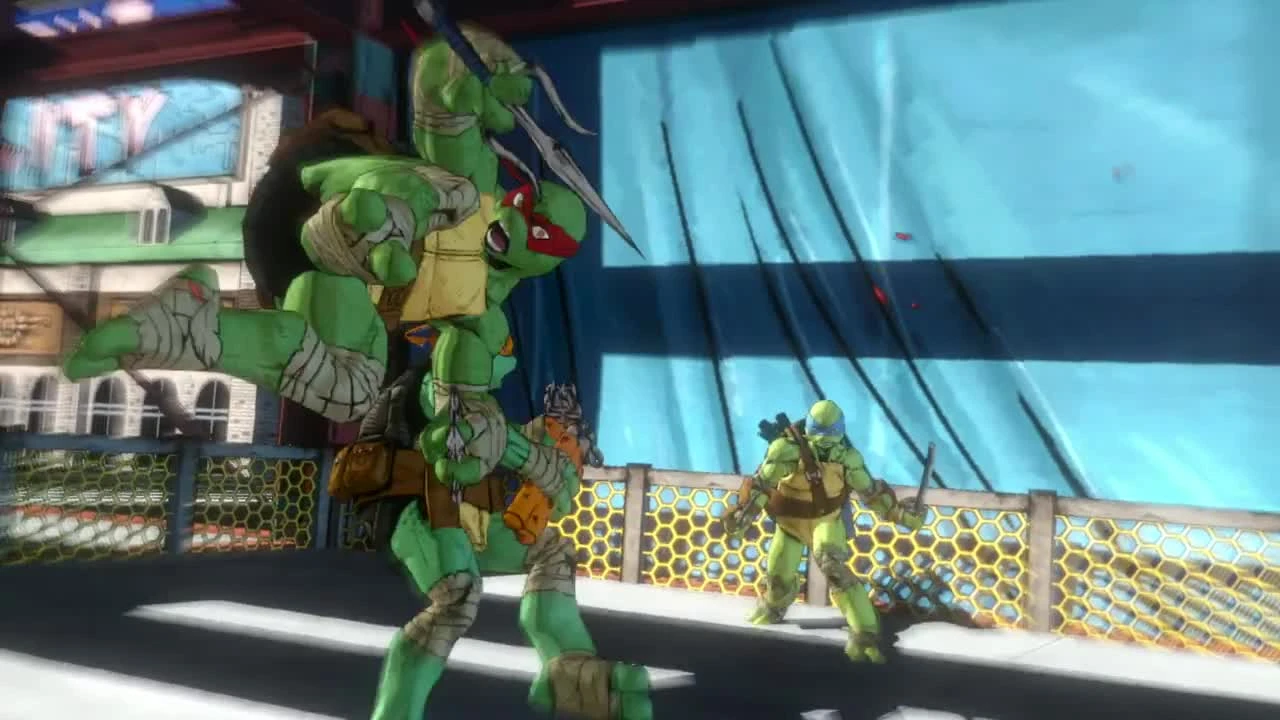Геймплейный трейлер игры "Teenage Mutant Ninja Turtles: Mutants in Manhattan"