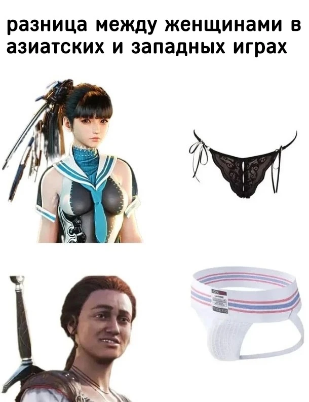 Разные типы женщин