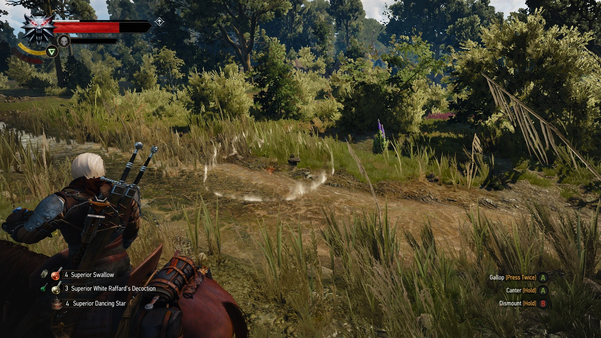 Witcher 3: Wild Hunt "Прицельные броски бомб"