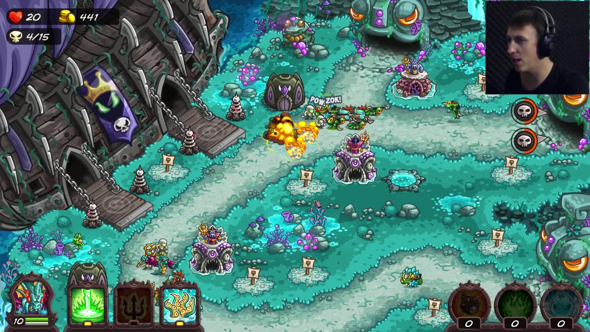 Kingdom Rush Vengeance Берега Магиники