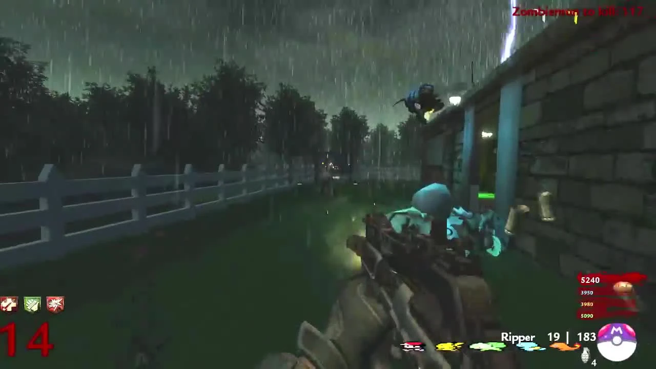 COD Zombies Pokemon Edition - Lizzichu!