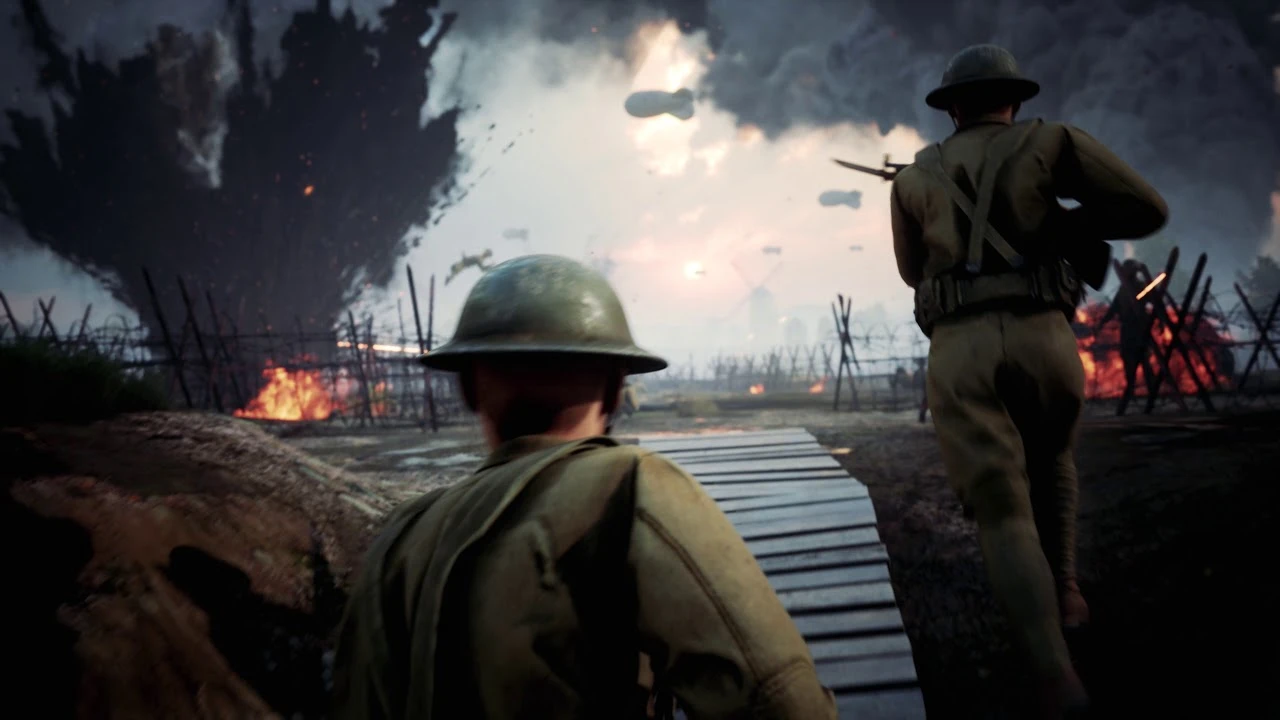 Новая игра про Первую мировую войну - Beyond The Wire