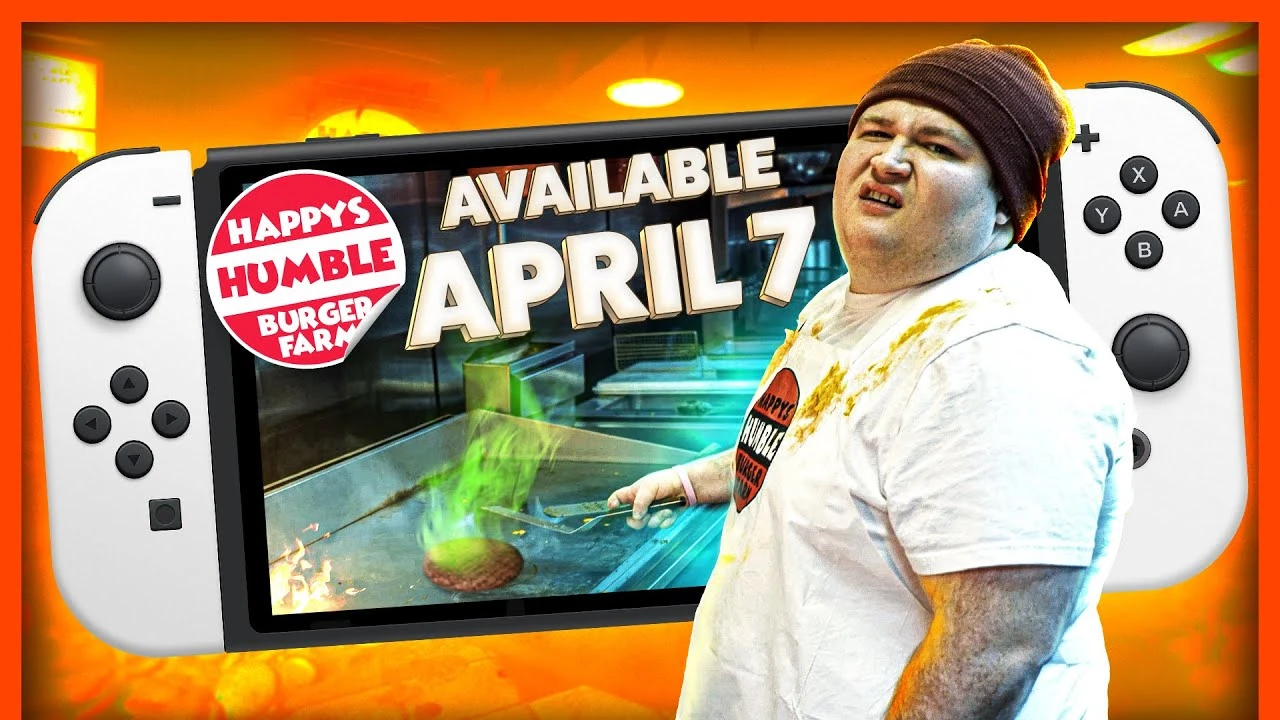 Happy's Humble Burger Farm доберётся до Nintendo Switch 7 апреля