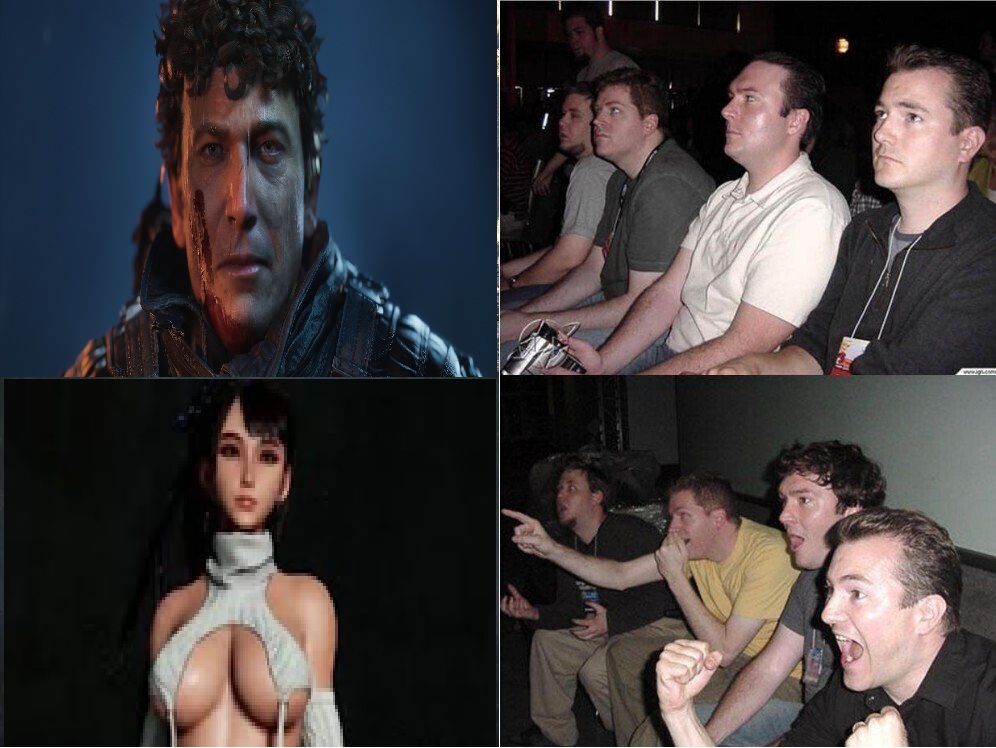 Скучный белый мужик VS ( . )( . )