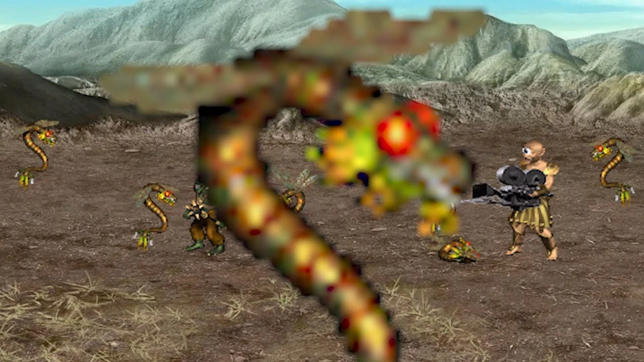 В камере оса