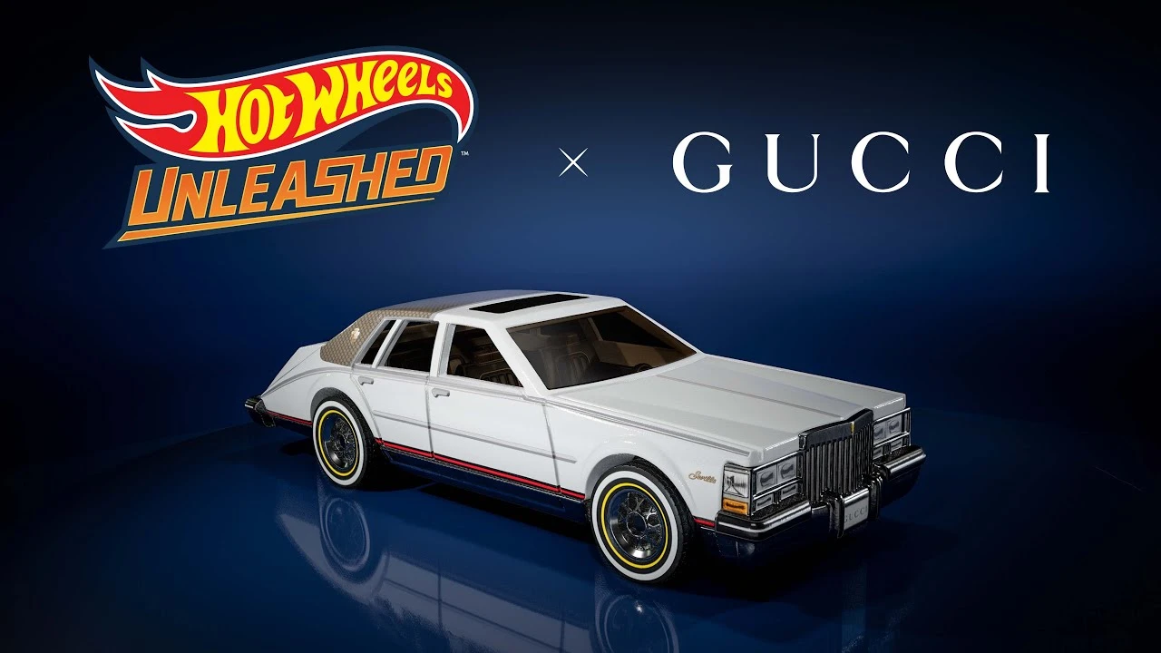 Mattel и Milestone добавили Cadillac Seville от Gucci в Hot Wheels Unleashed
