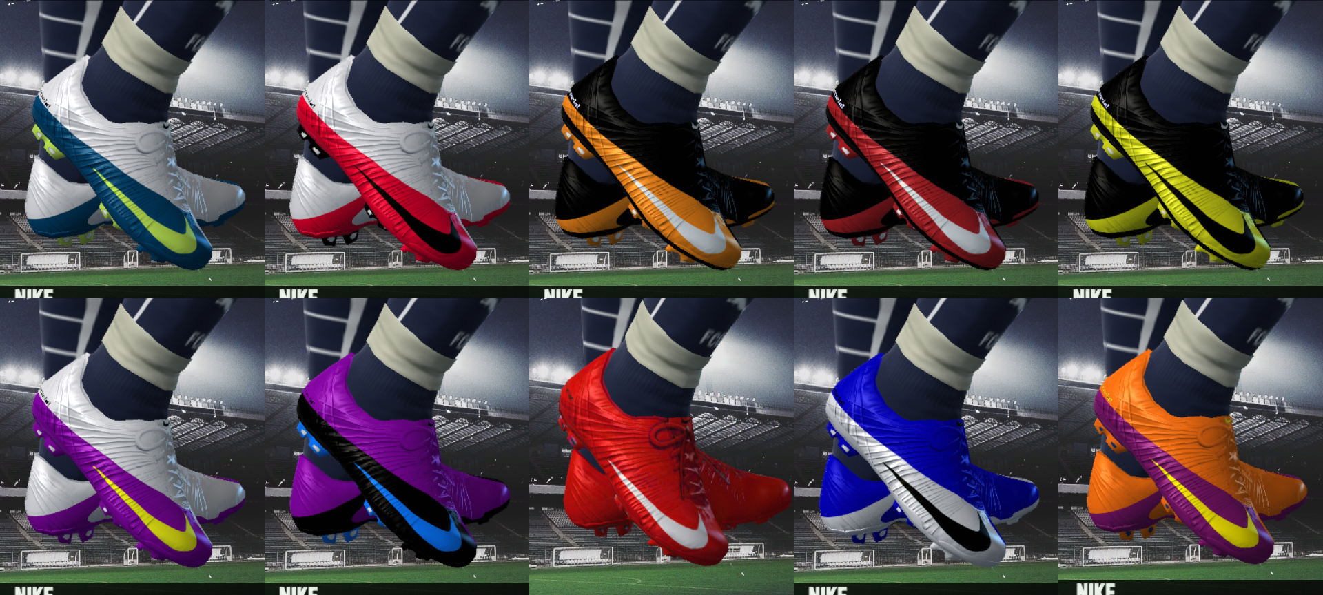 PES 2010 "Nike Mercurial Vapor Superfly bootpack v2 by Beerens"