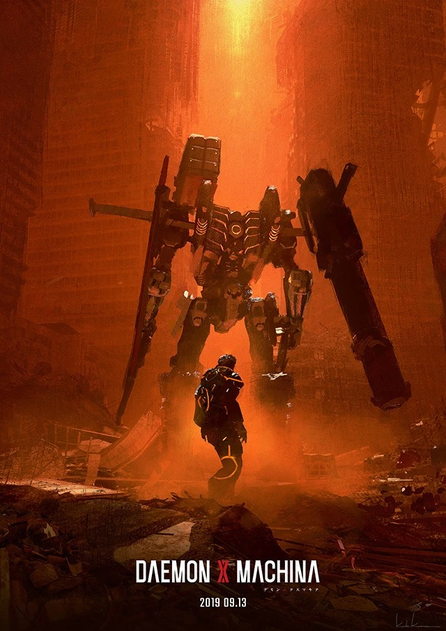 Новые арты Daemon x Machina