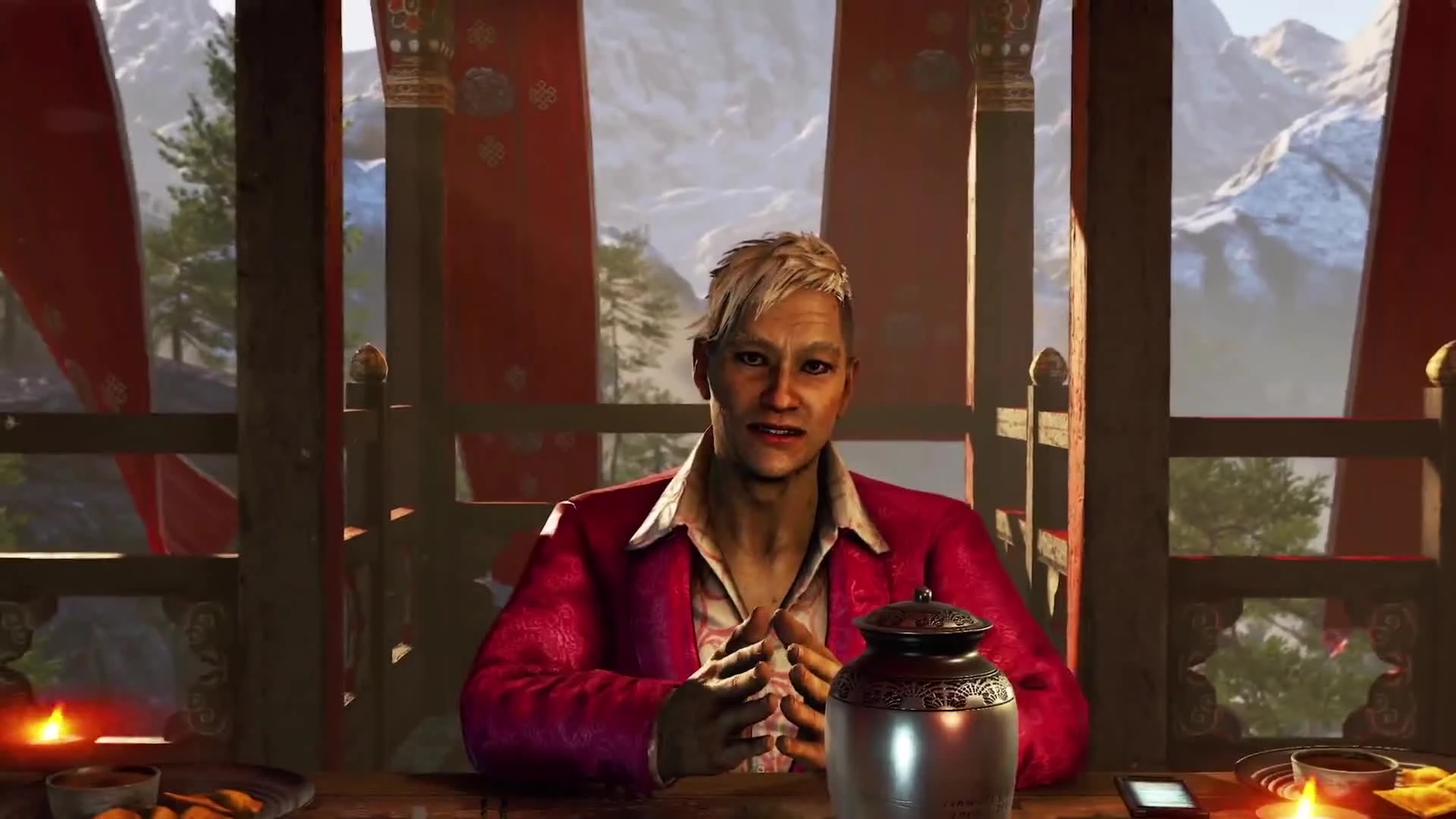 Звезда последнего видео Far Cry 4 - Паган Мин собственной персоной