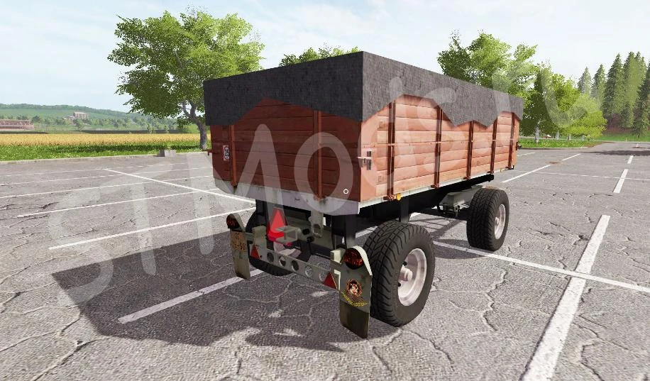 Farming Simulator 17 "Тракторный прицеп BSS P 93 S"