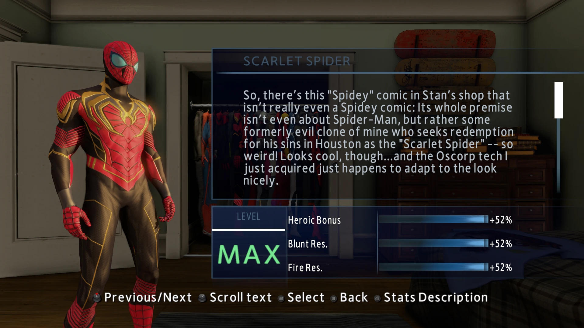 The Amazing Spider-Man 2 "Скин Красно-золотая вакандская броня[Mike Gens]"