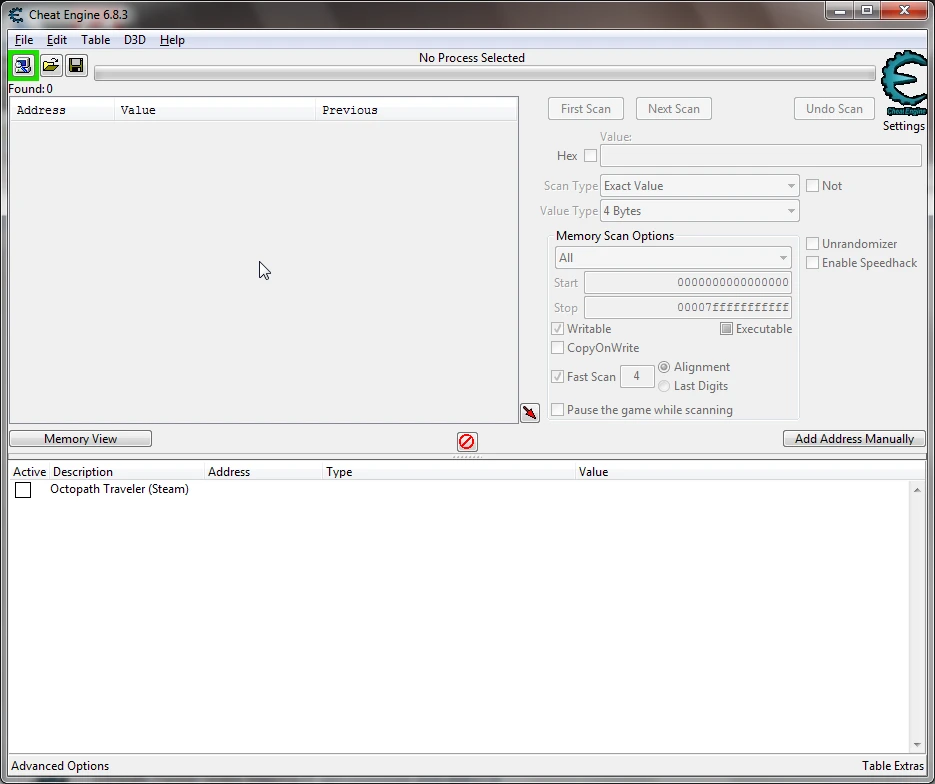 Octopath Traveler: Таблица для Cheat Engine [EDIT 7.1] {DrummerIX}