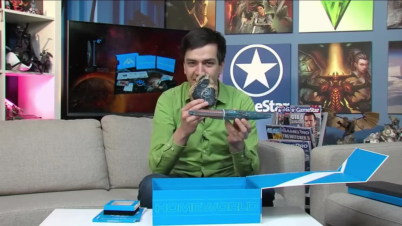 Распаковка коллекционого издания Homeworld Remastered