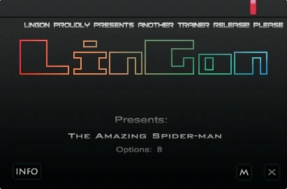 The Amazing Spider-Man: Трейнер/Trainer (+8) [Update 2012.08.23] {LinGon}
