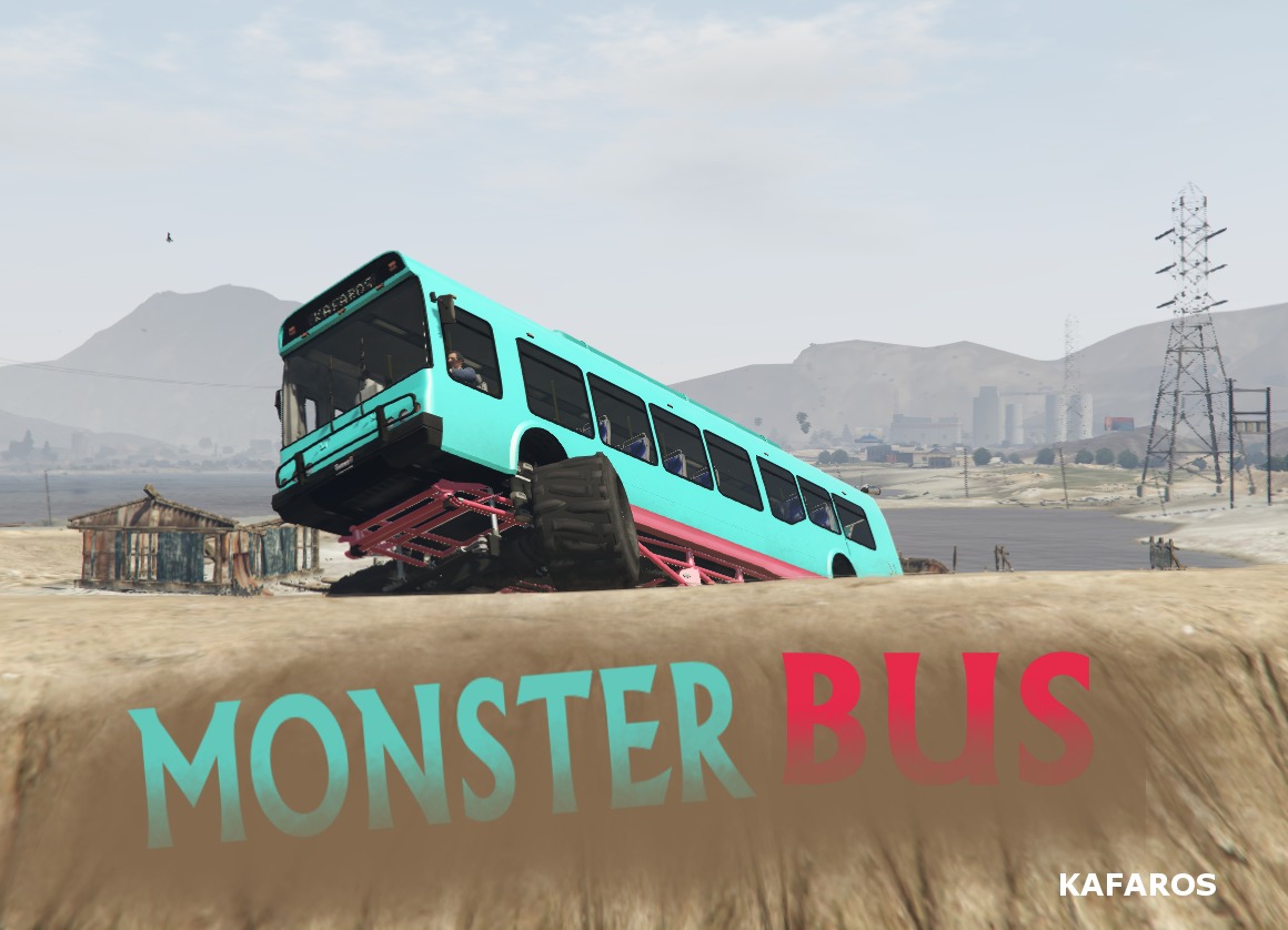 Grand Theft Auto 5 "Monster Bus 2.0"