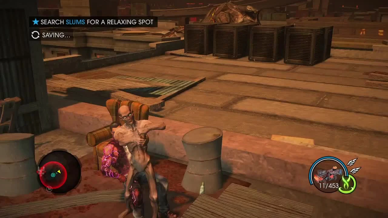 Забавный баг в Saints Row: Gat Out of Hell