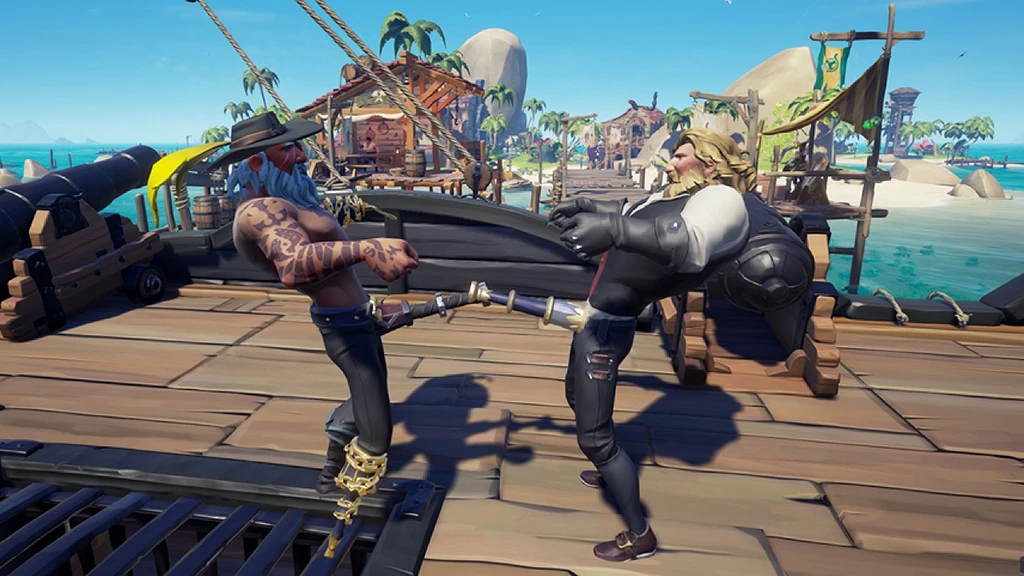 Разработчики Sea of Thieves объяснили появление подзорных труб в причинных местах игроков