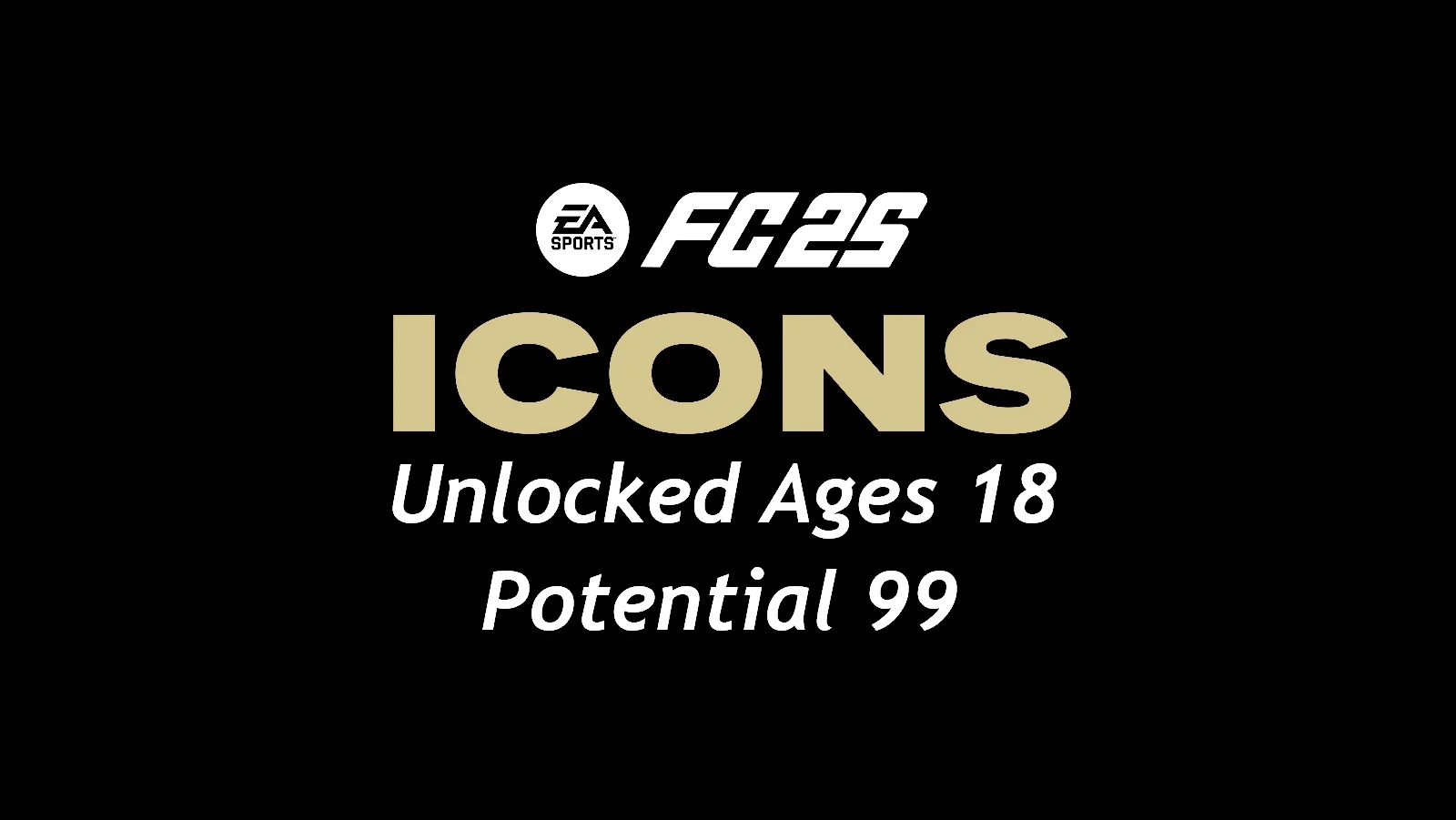 EA Sports FC 25 "Легендарные игроки - возраст 18 лет"