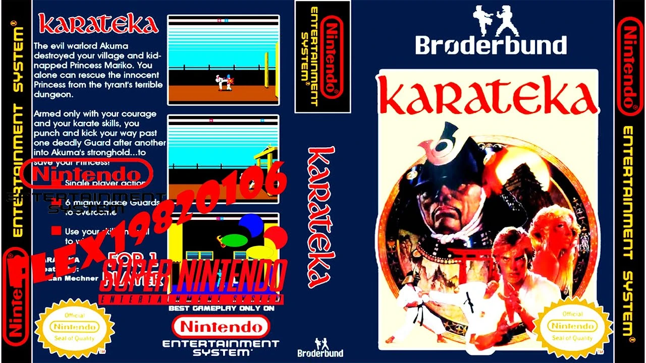 Karateka полное прохождение на эмуляторе NES